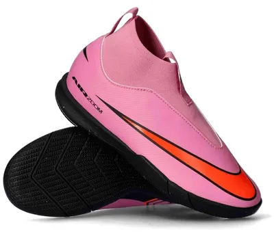 Zdjęcie produktu dla Buty halowe Nike Mercurial Superfly 10 Academy "Magic Flamingo/Black-Total Crimson" dla Dziecięce