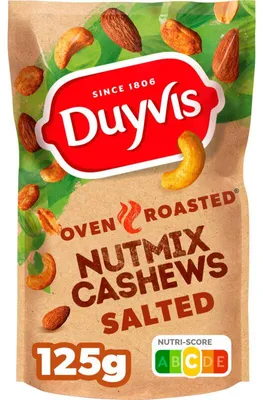 Immagine prodotto di Mix di anacardi tostati al forno Duyvis salato 125 g