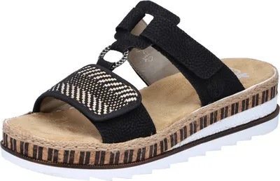 Produktbild von Rieker Damen Sandalen, V7947-00, schwarz, Gr.36