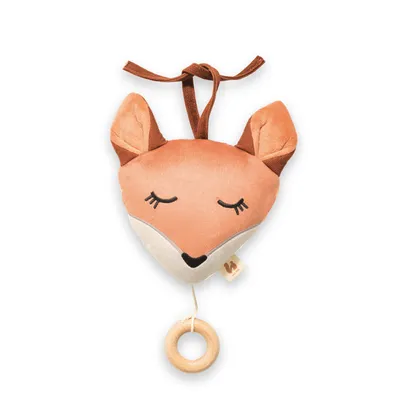 Produktbild von Hauck Baby Spieluhr Cuddle N Sleep zum Aufhängen, Kuscheltier mit Herausnehmbarem Spielwerk Brahms' Wiegenlied Guten Abend Gute Nacht'