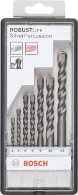 Produktbild von 7-tlg. CYL-3 Betonbohrer-Set, Robust Line, 4-12 mm