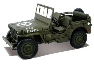 Produktbild von Welly 1:18 Willys Jeep US Army 18055