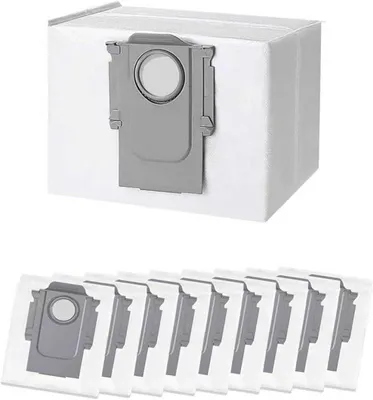 Productafbeelding van PromoHome® 10 stuks stofzuigzakken voor Roborock S8+, S8 Pro Ultra, S7 MaxV Ultra, S7 Pro Ultra, Q7+, Q7 Max+, Q8 Max+, Q5 Pro+