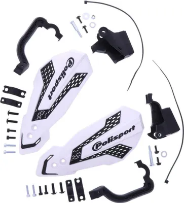 Produktbild von POLISPORT Mx Flow Handguards Weiß