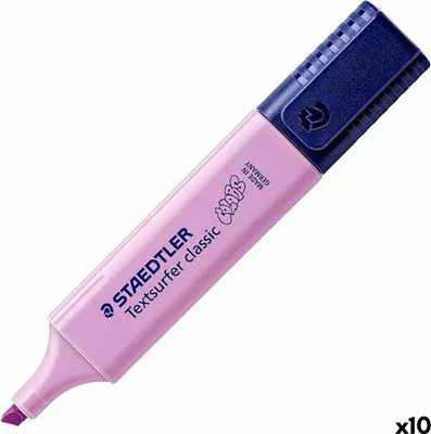 Produktbild von Staedtler Textsurfer Classic Pastell Lila Fluoreszenzmarker (10 Stück)