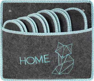 Obrázok produktu pre ONVAYA® ABS papuče pre hostí | Fox - Home| Set of 6 | Protišmyková podrážka | Papuče | Plstené papuče | Veľkosť 36-45 Papuče pre hostí