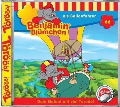 Immagine prodotto di Benjamin Blümchen come pilota di mongolfiera (66)