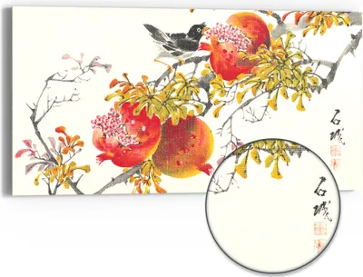 Produktbild von DEQORI Hybrid Leinwand Bild 60x30 cm 'Stille Eleganz' Wandbild Glas flach modern