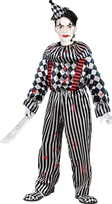 Produktbild von Horror Clown Kinder mit Hut 158