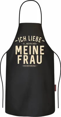 Immagine prodotto di Papà - Grembiule da barbecue - Amo mia moglie - Grembiule
