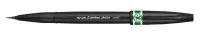 Image de Pentel Arts SESF30C-DX Stylo pinceau Sign Pen Artist vert