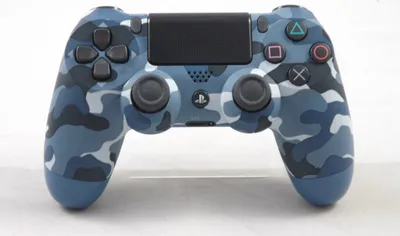 Produktbild von PS4 Controller Gut Blue Camouflage