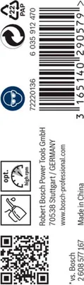 Image de PRO Metal Foret hélicoïdal HSS-G, 3.3 x 36 x 65 mm, 10 pcs.