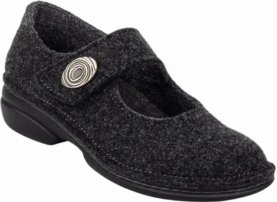 Produktbild von Finn Comfort, Ramsau, Damen, Hausschuh, Wollfilz, Grau, Neu - Haus - hÜttenschuhe Damen Hausschuhe, Grau