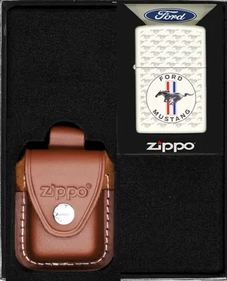 Produktbild von Feuerzeug-Set  ZIPPO  FORD MUSTANG HORSE & BARS DESIGN Geschenk No2