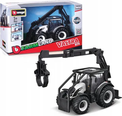 Zdjęcie produktu dla Valtra N174 Metalowy Traktor Ciągnik Leśny Pojazd Rolniczy Zabawka Auto