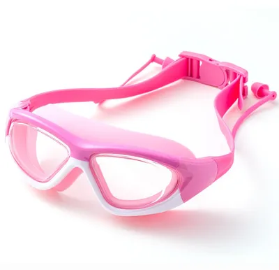 Produktbild von HD-Schwimmbrille für Kinder, geeignet für 3–12 Jahre, Schwimmbrille, Rosa