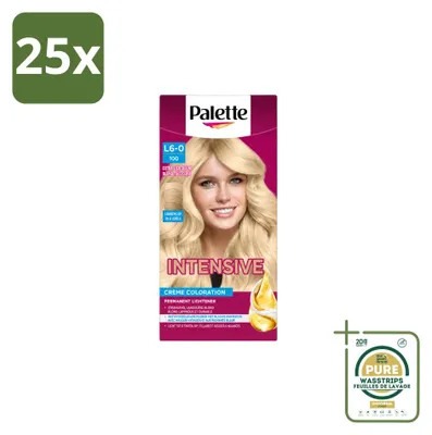 Productafbeelding van 25 x Poly Palette haarverf 100 extra lichtblond, 115 ml - Voorraadverpakking - 25 stuks