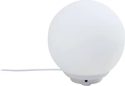 Produktbild von Lindby Smart-LED-Tischleuchte Cosmia, weiß, Glas, Tuya