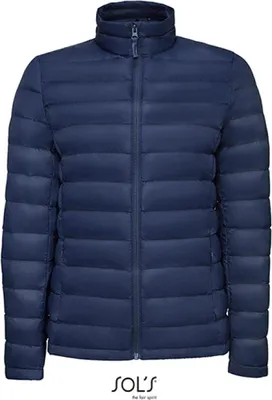 Produktbild von SOLS Damen Stepp-Jacke Wilson Jacket 02899 Blau French Navy XL