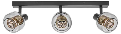 Produktbild von OSRAM Deckenanbau-Leuchte, E14, 8,4 W, 2700 K, 750 lm, IP20, goldenes Wabengitter, dimmbar