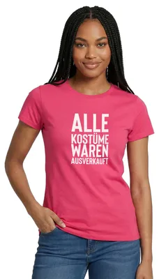 Produktbild von Spreadshirt Alle Kostüme Waren t Fasching Frauen T-Shirt, M, Azalea