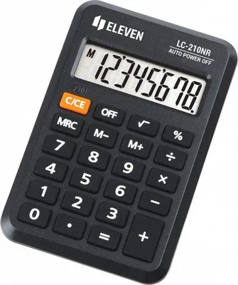 Zdjęcie produktu dla Eleven Kalkulačka LC210NR, černá, kapesní, osmimístná