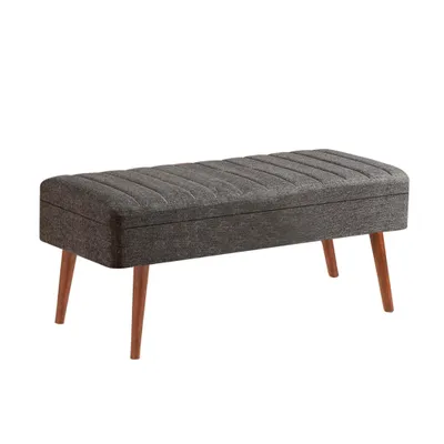 Produktbild von Skye Decor, Vina 1053 - 2 - Anthracite, Walnut, Bank, Nussbaum, 100 % MELAMINBESCHICHTETE SPANPLATTEN, 90 x 39 x 40 cm
