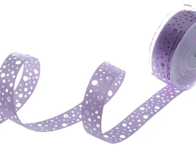 Produktbild von Satinlochband lavendel - 25 mm 20 m - 52020 42