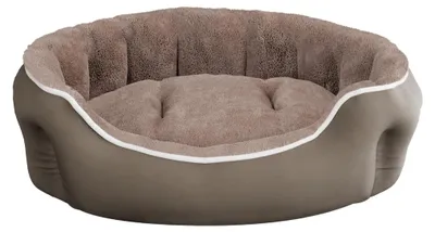 Productafbeelding van Sogni E Capricci honden- en kattenbed, beige, 48 x 42 x 16 cm