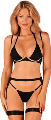 Produktbild von Selinne Dessous Set 3-teilig M/L - Eleganz & Romantik