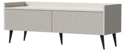 Produktbild von Furniture24 Tv-Schrank Ademo 7 Lowboard 121 X 45 X 41 Cm Fernsehschrank Kaschmir