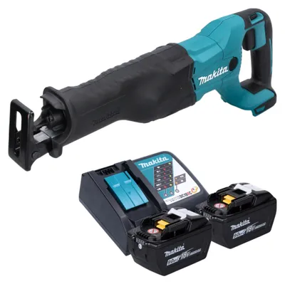 Immagine prodotto di Sega alternativa a batteria Makita DJR 186 Z 18 V + 2 batterie da 9,0 Ah + caricabatterie