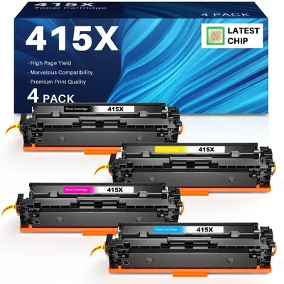 Productafbeelding van Omgoods - Toner 4-Pack met Chip voor Laserprinter