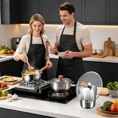 Obrázok produktu pre 8-palcový nerezový merací prístroj na úderové použitie