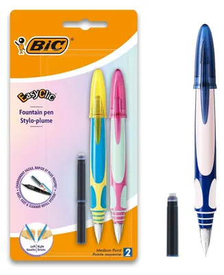 Produktbild von BIC 8622031 EasyClic Füllfederhalter, farblich sortiert, 2 Stück