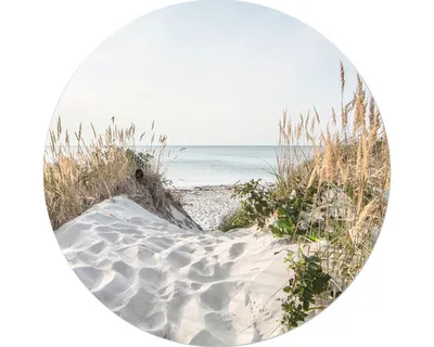 Produktbild von Glasbild Sand dunes I GLR141 Ø 50 cm