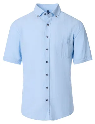 Produktbild von Redmond Herren Leinenhemd (251135999), Größe:6XL, Farbe:Blau(10)