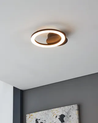 Image de EGLO connect.z Smart-Home LED Applique Parrapos-Z, lampe murale, ZigBee, App etvocale Alexa, couleur de lumière blanc chaud/blanc froid, intensité lumineuse variable