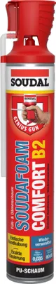 Zdjęcie produktu dla Soudal Soudafoam comfort B2 750 ml pianka pistoletowa szampan