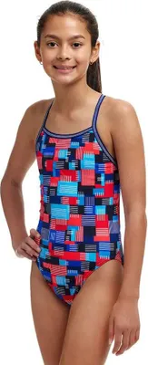 Produktbild von Funkita Single Strap Badeanzug Mehrfarbig 10 Years Mädchen Mehrfarbig 10 Years
