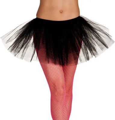 Produktbild von 80er Party Tutu Rock schwarz