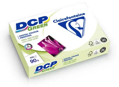 Productafbeelding van Clairefontaine 50014SC, Clairefontaine multifunctioneel papier DCP GREEN, A4, 90 g/m²