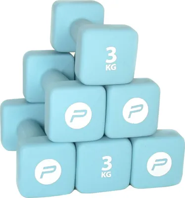 Zdjęcie produktu dla Hantle neoprenowe Pure2Improve 6 3,0 kg - jasnoniebieskie