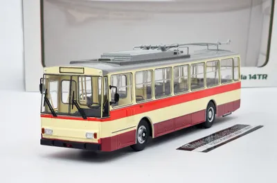 Zdjęcie produktu dla Škoda 14 TR Trolejbus Pardubice - Modimio 1:43