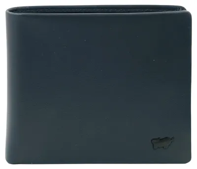 Produktbild von Portemonnaie HANNES RFID Geldbörse 4+4 Kartenfächer blau Herren - Leder