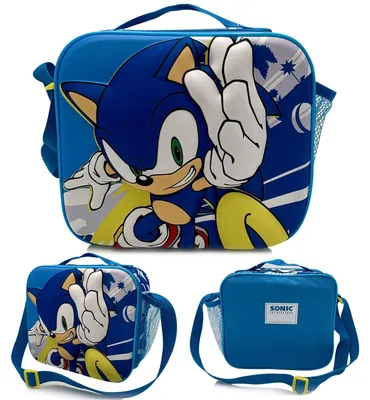 Isolierte Lunchtasche Sonic, 23x20x8,5 cm, Kinder, offizielle Lizenz
