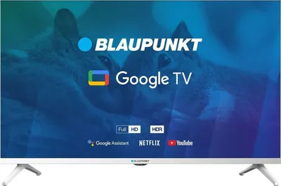 Zdjęcie produktu dla Telewizor LED Blaupunkt 32FBG5010S 32" Full HD SMART GOOGLE TV HEVC Biały