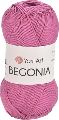 Produktbild von Yarn Art Begonia 0075 Dark Pink Strickgarn