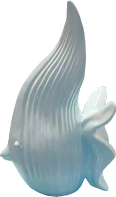Produktbild von Design Figur Moderne Figuren Dekoration Fisch Deko Garten Skulptur Skulpturen
